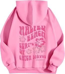 2024 Top Casual <b>Men's</b> Fashion <b>Hoodie</b> <b>Pink</b> <b>Hoodie</b> for Women With Custom Design Embroidery logo Custom Oversized Fashion Hoodies - Product Image 2