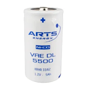 Pin Đặc điểm kỹ thuật: D Kích thước 1.2V / 5000mAh vre DL 5500 cfg có thể sạc lại pin