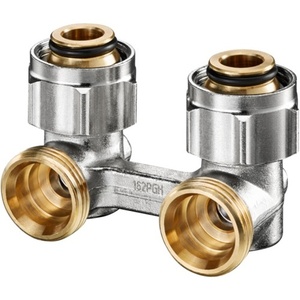 วาล์วปิดน้ำแบบมัลติฟังก์ชั่นพร้อมซีล PTFE ขนาด F 3/4 นิ้ว ตัวเมีย X 3/4 นิ้ว ตัวผู้ MS VN - Product Image 3