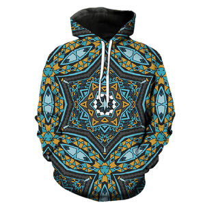 Sweats à capuche de sublimation en polaire lourde pour les sweats à capuche imprimés Streetwear d'hiver - Product Image 3