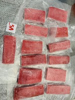 Poisson congelé thon à nageoires jaunes coupé saku steak de thon congelé Co viande de thon de qualité supérieure