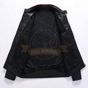 Veste de moto et de course automobile d'hiver pour hommes, coupe ajustée, marque privée personnalisée, coupe-vent, fermeture éclair complète, nouveauté - Product Image 2