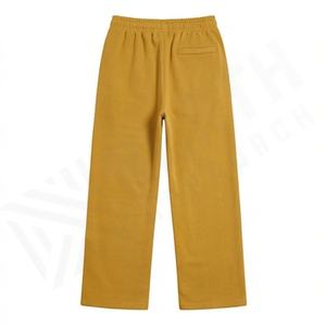 Breathable Thick Joggers Men Women Washed Distressed Spray Dyeing Gradual Sweatpants Retro Loose Casual <b>Fleece</b> <b>Trousers</b> Bulk - Product Image 2