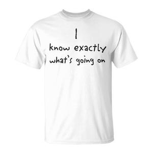 T-shirt bianca con stampa promozionale dal design accattivante per esprimere la consapevolezza - Product Image 1