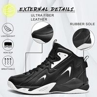 Chaussures de sport personnalisées de haute qualité pour hommes, durables, légères, respirantes, pour le basketball, à tige haute, pour terrain synthétique, été, printemps, décontractées