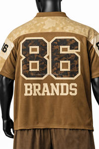 Maillot de football personnalisé pour club, impression par sublimation intégrale, uniforme d'équipe professionnel, vêtements de sport à manches courtes, unisexe, OEM - Product Image 5