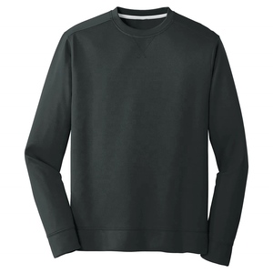 Sweat-shirt en molleton surdimensionné pour homme et femme, manches longues, couleur unie, pull pour homme et femme, hauts avec logo brodé personnalisé - Product Image 1