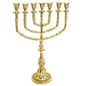 Bougeoirs Menorah décoratifs modernes faits à la main bougeoirs design de feuilles chandeliers de maison pots de Noël support de pilier motif - Product Image 6
