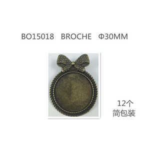 Accessoires et composants de bijoux de broche faits à la main 30mm 1u/C - Product Image 1