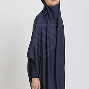 La mayoría de las tendencias de tela personalizada Abayas diseños nuevo logotipo personalizado transpirable mujeres Abayas personalizado - Product Image 6
