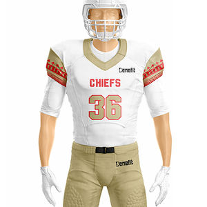 100% Polyester Breathable Top Quality Sports <b>Clothing</b> Men Wear <b>American</b> Football Tops <b>American</b> Football Jersey - Product Image 4