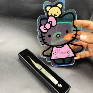 Pinzas para Extensión de Pestañas Nomex International Kitten, con Imán, Transparentes, Herramientas Sostenibles - Product Image 6