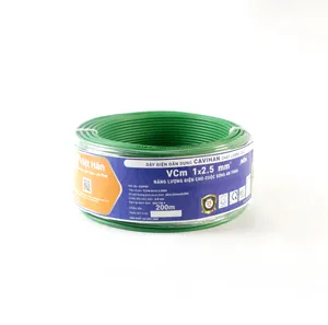 Factory Whosale Direct Sales PVC Insulated Pure Copper Wire 1x2.5mm House Building Electrical Wire