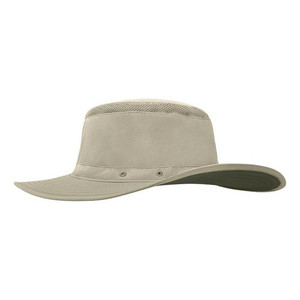 Cappello Safari con protezione UV UPF50+ con tasca nascosta color beige pietra di SION - Product Image 2