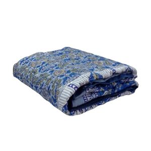 Indian Manufacturer's Multicolor Cotton Baby <b>Quilt</b> Indian Style <b>Bedding</b> on Sale Various Colors Handmade Cotton <b>Quilt</b> Bulk Supply - Product Image 1