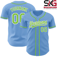 Maillot de baseball personnalisé à rayures fines |   Uniforme d'équipe de sublimation |   Vêtements de sport personnalisés avec nom et numéro
