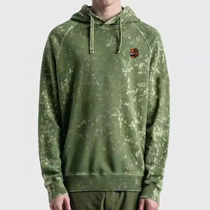 Sudaderas con Capucha para Hombre, Estilo Acid Wash, 100% Algodón, Color Sólido, Ecológicas, Antiarrugas, Ligeras, Talla Grande, Ropa de Moda para Invierno - Product Image 3