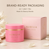 Luxuriöser 250ml 8oz Rosa Kosmetiktiegel mit Goldring, Individuelles Logo OEM, Leere Plastik-Körperbutter-Cremetiegel, Hautpflege-Verpackung