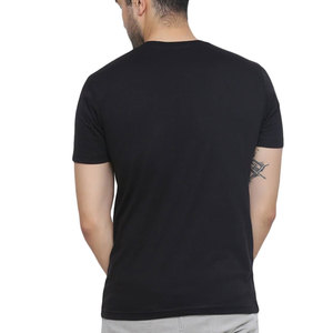 T-shirt pour homme en coton 100% respirant et à séchage rapide, couleur unie, décontracté et sportif, avec service de conception personnalisée OEM - Product Image 4