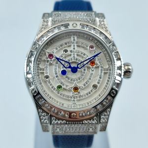 SPARKTIME Trending Design Fashion Montre à quartz pour femmes Bracelet en cuir et montre en diamant polyvalente résistante à l'eau de haute qualité - Product Image 1