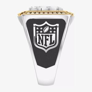 แหวนแชมป์ Indianapolis Colts แบบปรับแต่งได้เต็มที่สำหรับผู้ชาย คลาสสิกสองสี แบบกำหนดเองสำหรับโรงเรียนมัธยม วิทยาลัย ฮิปฮอป ประดับเพชรโมอิสซาไนต์ - Product Image 4