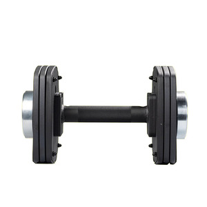 ชุดดัมเบลแบบปรับได้15ถึง35LB ชุดอุปกรณ์ยิมฟิตเนสที่บ้านทนทาน - Product Image 3