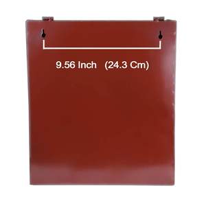 Buzón de Correo Metálico para Exteriores, Resistente a la Intemperie, para Uso Prolongado, con Construcción Duradera Resistente a la Oxidación, Instalación en Pared Exterior - Product Image 6