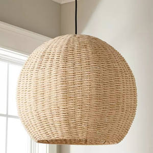 Décoration Meilleur Prix Abat-Jour En Rotin Naturel Lustres Suspendus Pour La Maison Ou Hôtel Et Restaurant Villa ML27 - Product Image 3