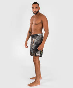 Pantalones cortos MMA de malla transpirable con colocación de logotipo - Product Image 3