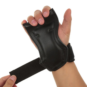 Gants de musculation avec support pour les poignets – Gants de protection en néoprène et cuir de vachette pour l'entraînement et la remise en forme - Product Image 2