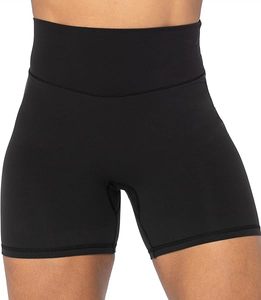 Short de motard respirant à taille moyenne personnalisé pour femmes Short de yoga sans couture pour le contrôle du ventre - Product Image 6