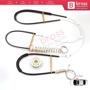 Kit de réparation de lève-vitre BWR1214, porte avant droite pour Série 5 E39 04/1999-2004 4/5 portes Facelift 51338236859 - Product Image 2