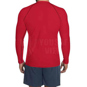 Rash Guard Mens Athletic Base Layer Top para correr Gimnasio Entrenamiento Fitness y diversión al aire libre Rash Guard - Product Image 2