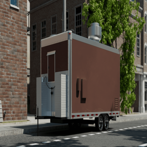 Food Truck for Sale Mobile Restaurant Food Trailers Fully Equipped <b>Towable</b> Stainless Steel Aluminum Ice Cream Fast Food Truck 2 - Product Image 6