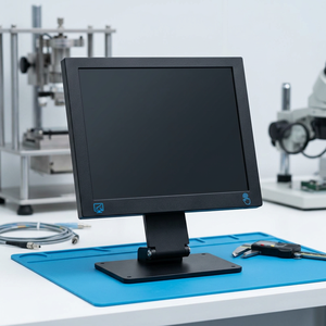 Best Selling Desktop Serial <b>Monitor</b> Touch Desktop RS232 <b>Monitor</b> 4:3 Desktop RS232 <b>Monitor</b> With Desktop Stand - Product Image 1