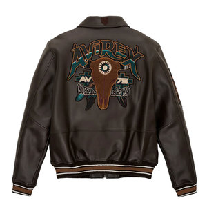 Top Trendy Outwear Market Online Supply Chaqueta de cuero 2025 Mejor calidad Venta en línea Moda Go Kart Chaqueta de cuero - Product Image 2