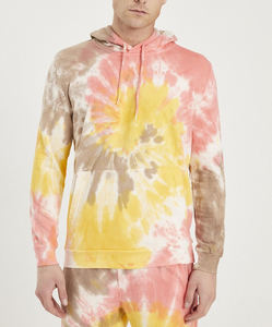 Venta al por mayor transpirable Tie Dye trajes de entrenamiento para hombres adultos Jogger y Sudadera con capucha ropa deportiva chándales para trotar y entrenar - Product Image 6