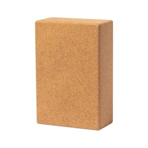 บล็อกโยคะไม้ก๊อก Svarga อุปกรณ์รักษ์โลกสำหรับการฝึกโยคะของคุณ - Product Image 2