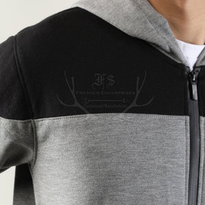 Outdoor Use Plus Size Custom Logo Breathable Lightweight Winter Solid Men's Tracksuit <b>Sets</b> with 100% Cotton Durable Material - Product Image 6
