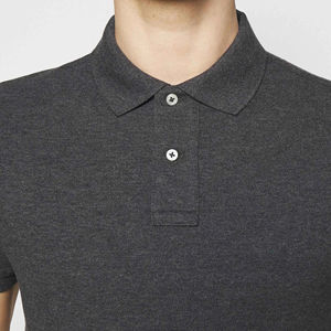 Precio de fábrica, alta calidad, superventas, 100%, Polo de algodón orgánico, venta al por mayor, ropa deportiva de manga corta, polos para hombre - Product Image 3