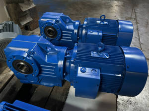 K107 bevel xoắn ốc hộp số <span class=keywords><strong>3</strong></span> giai đoạn AC điện hộp Số động cơ tốc độ giảm tốc độ giảm tốc - Product Image 3