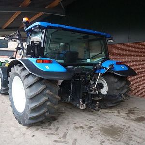 New Hollans 8340 7840 alta calidad 4WD 4x4 rueda Tractor motor compacto Rotavator cuchillas incluyendo caja de cambios tractores usados - Product Image 6
