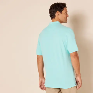 Polos pour hommes de haute qualité respirants 100% coton fabriqués par le fabricant, manches courtes, vêtements de rue avec motif imprimé, chemise pour hommes - Product Image 6