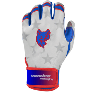 Gants de frappeur personnalisés à manchette courte de style boulon Bruce Premium 100% Gants de frappeur de baseball en cuir Cabretta - Product Image 2