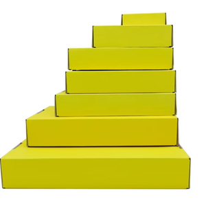 Caja de envío con revestimiento corrugado reciclable aprobada por BSCI, caja de correo de papel, plegable e impresión CMYK, muestra gratuita de uso generalizado - Product Image 1