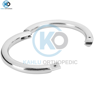KAHLU-anillo ortopédico de Metal cromado para ganado, nariz, vaca, Toro, para granja, ganado, instrumento veterinario, 3,5 pulgadas - Product Image 4