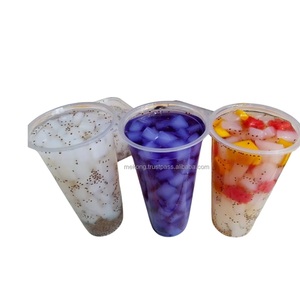 Nata de COCO แผ่นเจลรสลิ้นจี่ผลไม้พุดดิ้งมะพร้าวเจลลี่พุดดิ้งมะพร้าวหลากหลายรูปทรงฟองชาแรงบันดาลใจจากเวียดนาม - Product Image 1