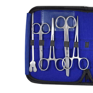 Juego de herramientas veterinarias de acero inoxidable, duradero, higiénico, de calidad profesional, kit de instrumentos veterinarios adecuado para hospitales y clínicas. - Product Image 6