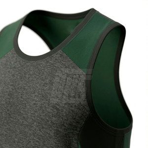 Débardeur sans manches pour homme de qualité supérieure, conçu avec un tissu extensible doux pour la gym, la course à pied et les activités sportives - Product Image 5