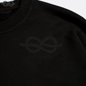 เสื้อสเวตเตอร์ผ้าคอตตอนออร์แกนิกสำหรับ100% เสื้อสเวตเตอร์พิมพ์ลายไหล่แฟชั่นออกแบบได้ตามต้องการสำหรับผู้ชายผู้หญิงเป็นมิตรกับสิ่งแวดล้อม - Product Image 2